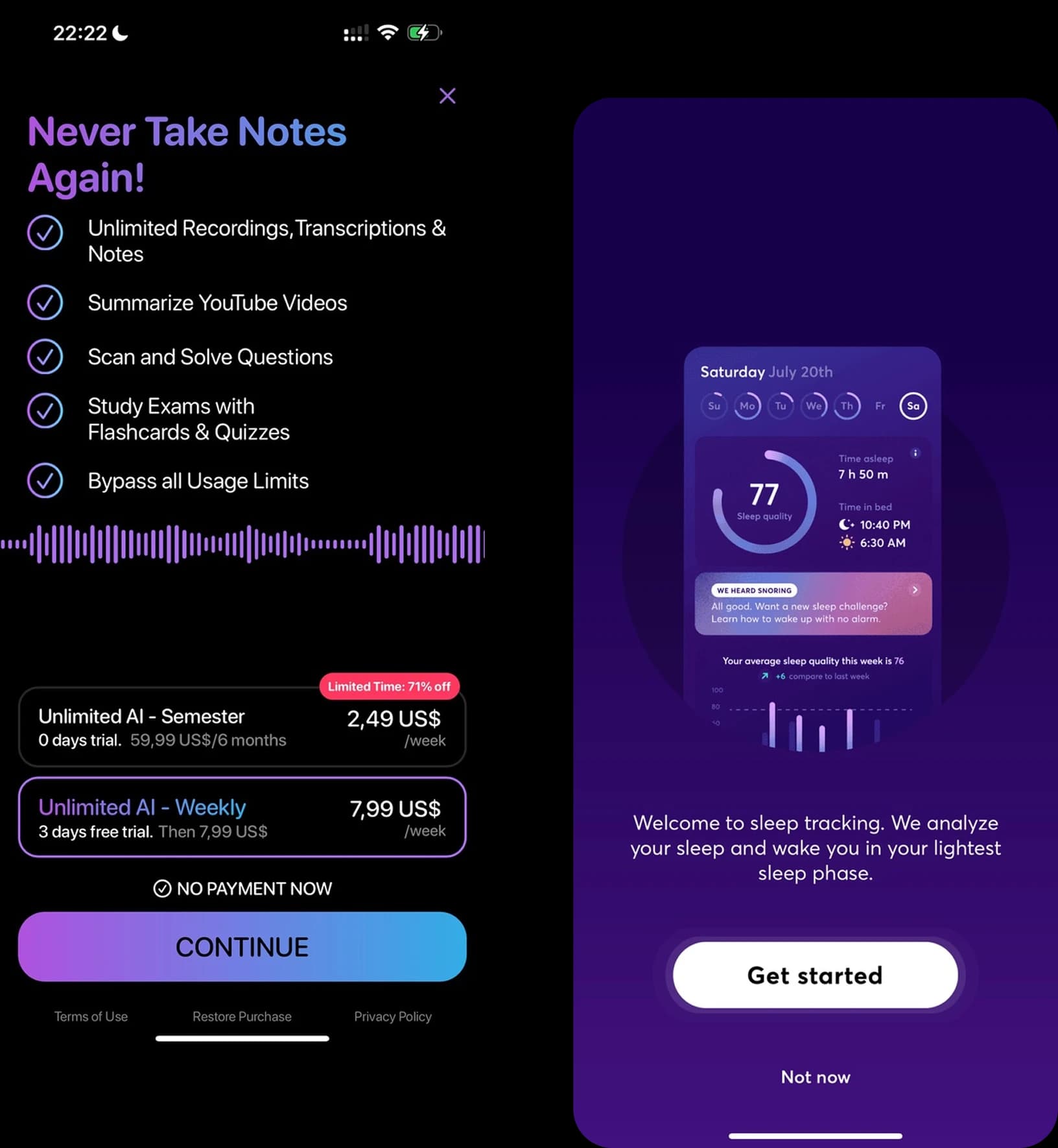 Good example of mobile applications